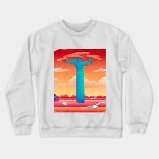 Grandidier’s Baobab tree Crewneck Sweatshirt